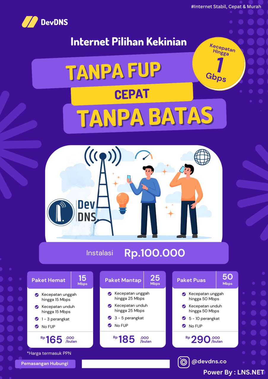 info paket wifi devdns